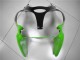 2000-2002 Green White Black Kawasaki ZX6R Motorcycle Fairing Kits Australia