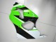 2000-2002 Green White Black Kawasaki ZX6R Motorcycle Fairing Kits Australia