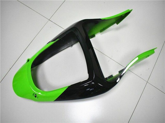 2000-2002 Green White Black Kawasaki ZX6R Motorcycle Fairing Kits Australia