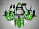 2000-2002 Green White Black Kawasaki ZX6R Motorcycle Fairing Kits Australia