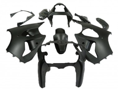 2000-2002 Matte Black Kawasaki ZX6R Motorcycle Fairings Australia