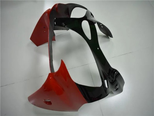 2000-2002 White Red Glossy Black Kawasaki ZX6R Motorcycle Fairings Australia