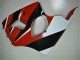 2000-2002 White Red Glossy Black Kawasaki ZX6R Motorcycle Fairings Australia
