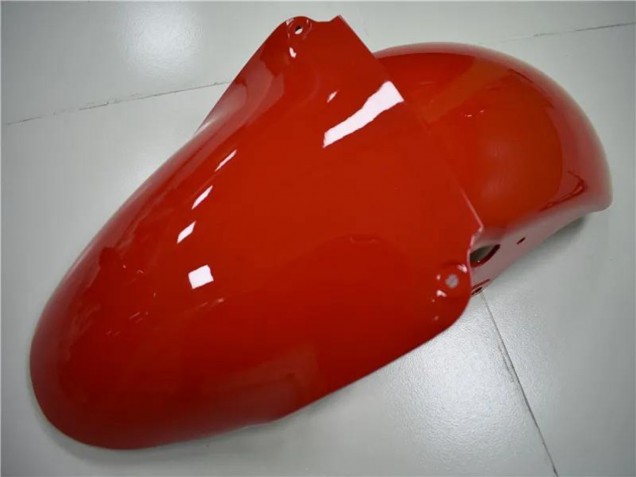 2000-2002 White Red Glossy Black Kawasaki ZX6R Motorcycle Fairings Australia
