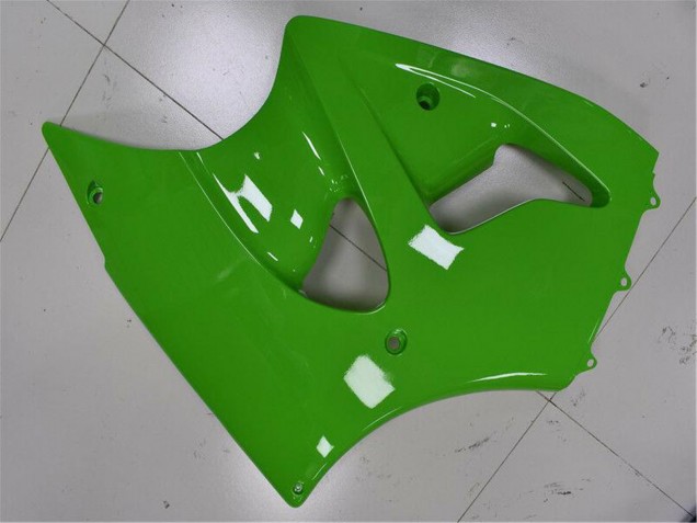 2000-2002 Green Black Kawasaki ZX6R Motorcycle Fairings Australia