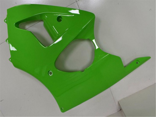 2000-2002 Green Black Kawasaki ZX6R Motorcycle Fairings Australia