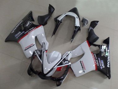 2001-2003 White Red Glossy Black Carrera Lee Honda CBR600 F4i Motorcycle Fairings Australia
