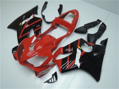 2001-2003 Red Glossy Black Honda CBR600 F4i Bike Fairings Australia