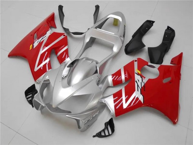 2001-2003 Silver Red Honda CBR600 F4i Motorcycle Fairings Kits Australia