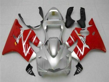 2001-2003 Silver Red Honda CBR600 F4i Motorcycle Fairings Kits Australia