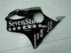 2001-2003 Glossy Black Silver SevenStars Honda CBR600 F4i Motorcycle Fairings Australia