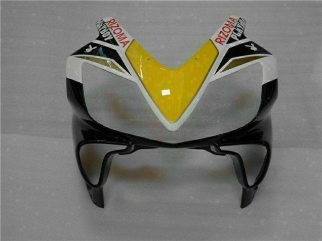 2001-2003 White Yellow Glossy Black Playboy Honda CBR600 F4i Motorcycle Fairings Australia