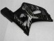 2001-2003 Glossy Black Silver Flame Suzuki GSXR 600/750 Motorcycle Fairings Australia