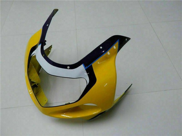 2001-2003 Yellow Dark Blue Glossy Black Suzuki GSXR 600/750 Motorcycle Fairings Australia