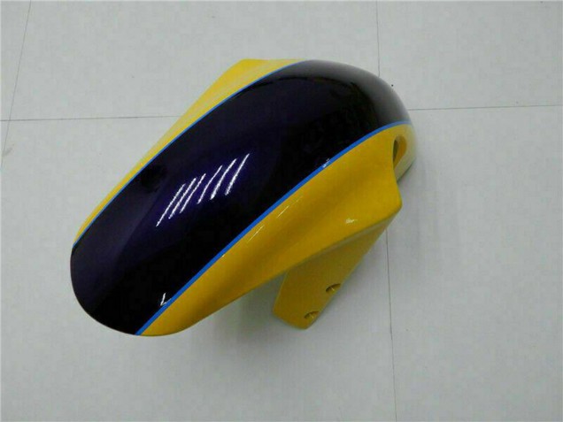 2001-2003 Yellow Dark Blue Glossy Black Suzuki GSXR 600/750 Motorcycle Fairings Australia