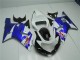 2001-2003 White Blue Black Suzuki GSXR 600/750 Motorcycle Fairings Australia