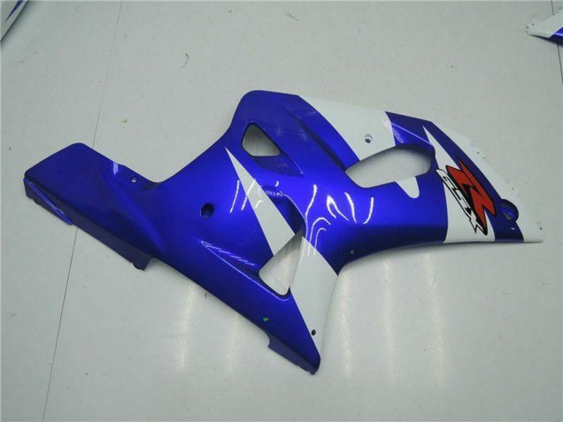 2001-2003 White Blue Black Suzuki GSXR 600/750 Motorcycle Fairings Australia