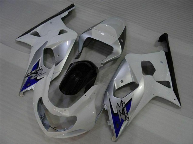 2001-2003 White Silver Blue Black Suzuki GSXR 600/750 Motorcycle Fairings Australia