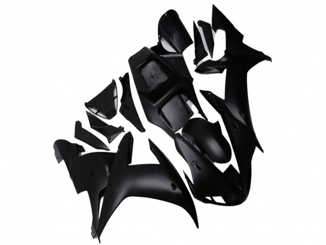 2002-2003 Matte Black Yamaha YZF R1 Motorcycle Fairings Australia