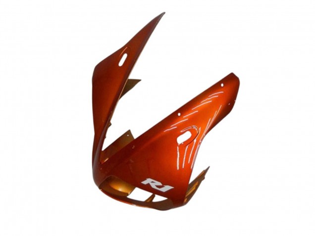 2002-2003 Orange Matte Black Yamaha YZF R1 Motorcycle Fairings Australia