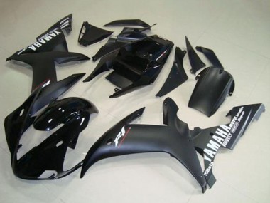 2002-2003 Glossy Black Matte Black White Decals Yamaha YZF R1 Motorcycle Fairings Australia