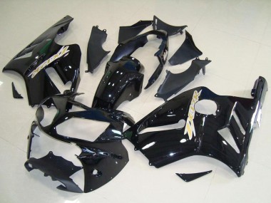 2002-2006 Glossy Black Kawasaki ZX12R Motorcycle Fairing Kits Australia