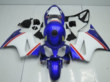 2002-2013 White Blue Red Honda VFR 800 Motorcycle Fairings Australia