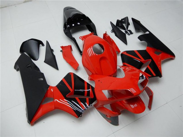 2003-2004 Red Glossy Black OEM Style Honda CBR600RR Motorcycle Fairings Australia
