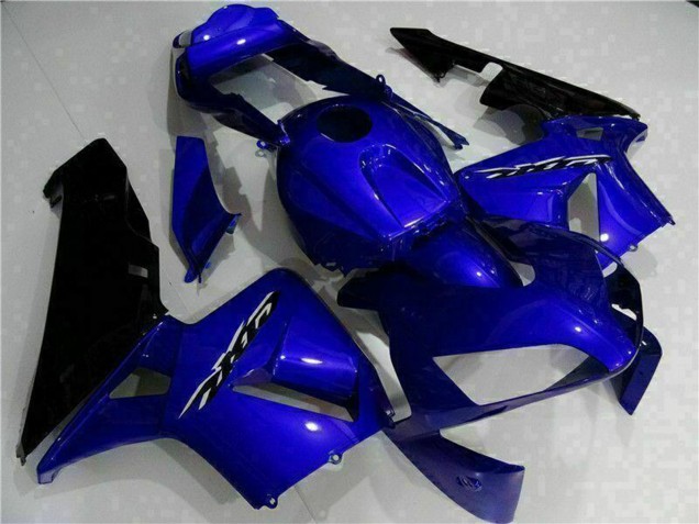 2003-2004 Blue Glossy Black Honda CBR600RR Motorcycle Fairing Kits Australia