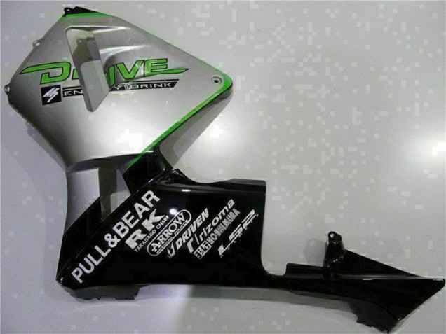 2003-2004 Silver Green Glossy Black Honda CBR600RR Motorcycle Fairing Australia
