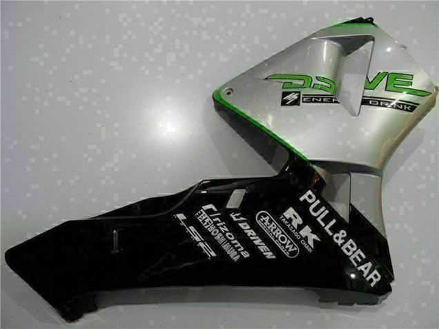 2003-2004 Silver Green Glossy Black Honda CBR600RR Motorcycle Fairing Australia