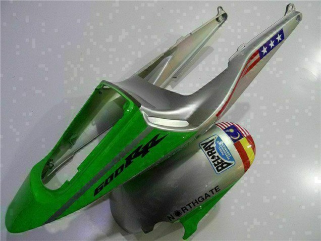 2003-2004 Silver Green Glossy Black Honda CBR600RR Motorcycle Fairing Australia