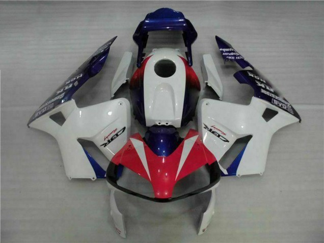 2003-2004 White Red Blue Honda CBR600RR Motorcycle Fairing Australia