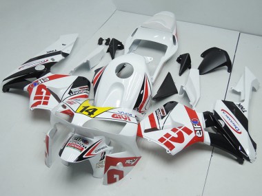 2003-2004 White Red Yellow Glossy Black Givi 14 Honda CBR600RR Motorcycle Fairings Australia