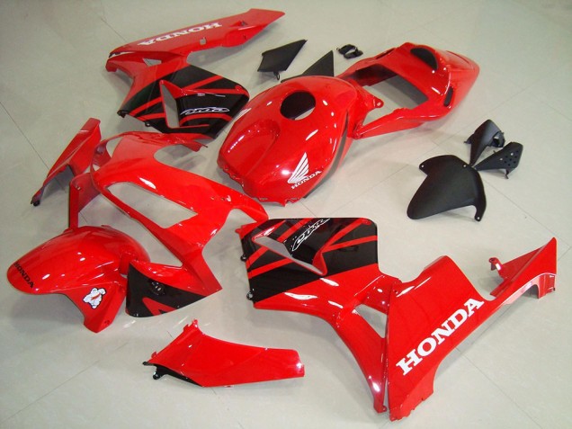 2003-2004 Red Glossy Black Honda CBR600RR Abs Fairings Australia