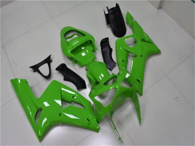 2003-2004 Green Kawasaki ZX6R Motorcycle Fairing Australia
