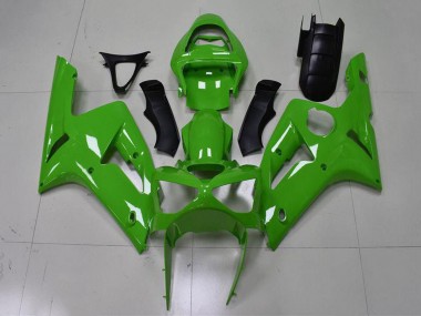 2003-2004 Green Kawasaki ZX6R Motorcycle Fairing Australia
