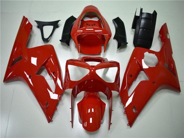 2003-2004 Red Kawasaki ZX6R Motorcycle Fairing Kits Australia