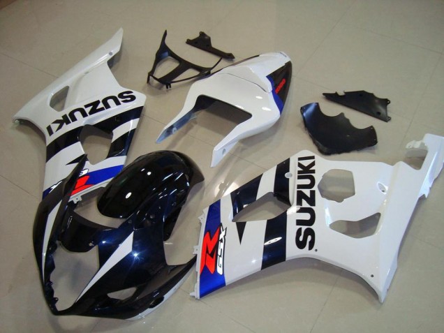2003-2004 White Blue Dark Blue Red Suzuki GSXR 1000 Motorcycle Fairings Australia