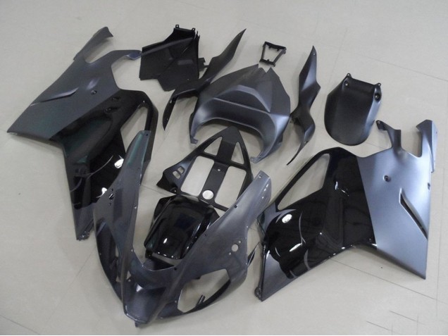 2003-2006 Glossy Black Grey Aprilia RSV1000 Motorcycle Fairings Australia