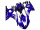 2003-2004 Blue White Yamaha YZF R6 Motorcycle Fairings Australia