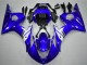 2003-2004 Blue White Yamaha YZF R6 Motorcycle Fairings Australia
