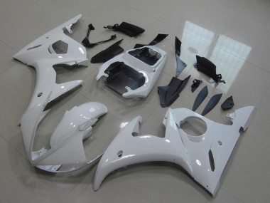 2003-2004 Glossy White Yamaha YZF R6 Motorcycle Fairings Australia
