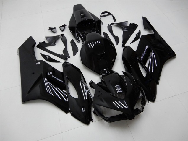 2004-2005 Glossy Black Matte Black Honda CBR1000RR Motorcycle Fairings Australia