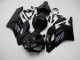 2004-2005 Glossy Black Matte Black Honda CBR1000RR Motorcycle Fairings Australia