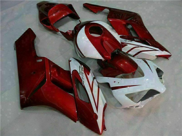 2004-2005 White Red Black Honda CBR1000RR Motorcycle Fairings Australia