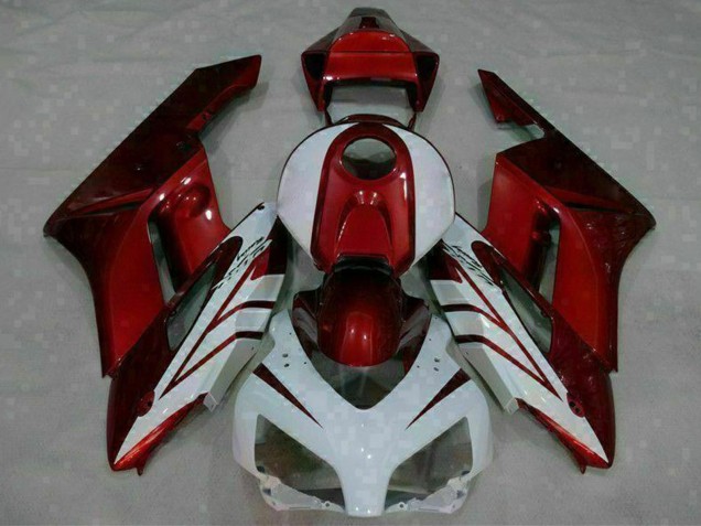 2004-2005 White Red Black Honda CBR1000RR Motorcycle Fairings Australia