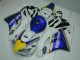 2004-2005 White Blue Yellow Rothmans Honda CBR1000RR Motorcycle Fairing Australia