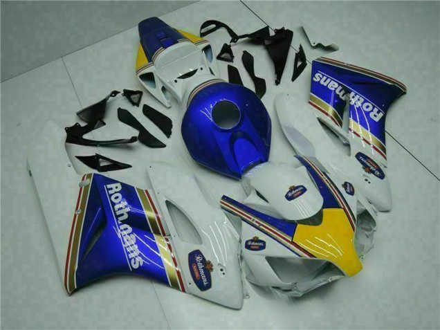 2004-2005 White Blue Yellow Rothmans Honda CBR1000RR Motorcycle Fairing Australia