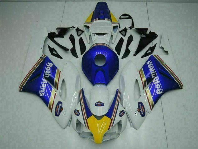 2004-2005 White Blue Yellow Rothmans Honda CBR1000RR Motorcycle Fairing Australia